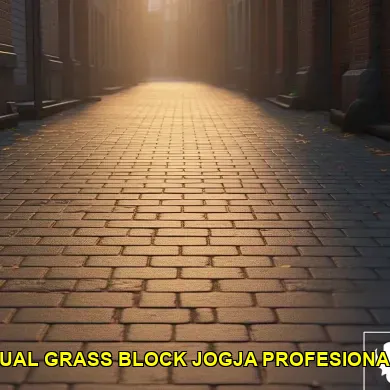 jual grass block jogja profesional